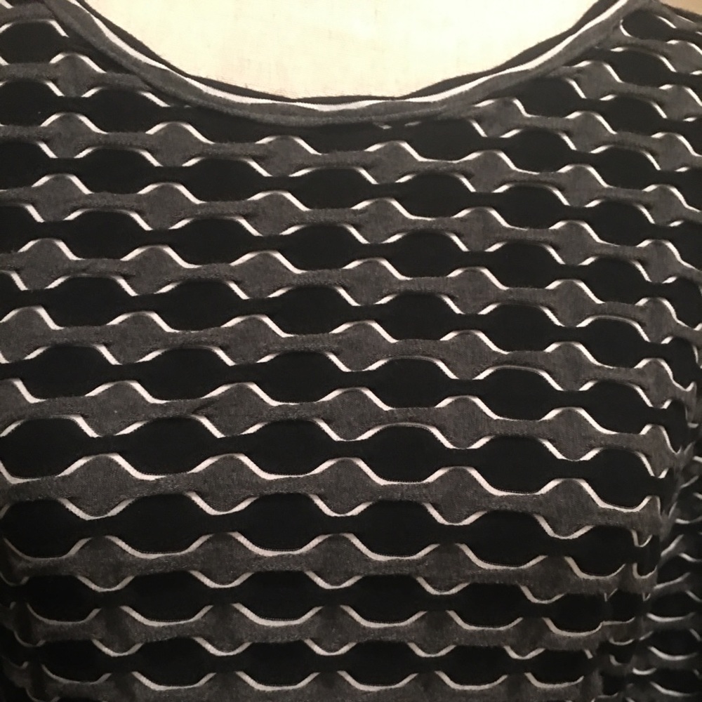 MAX STUDIO Gray & Black Dress - Picture 3 of 5